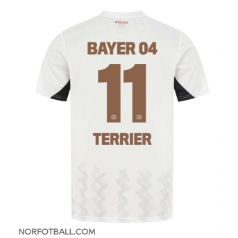 Billige Fotballdrakt Bayer Leverkusen Martin Terrier #11 Replika Bortedrakt 2024-25 Kortermet